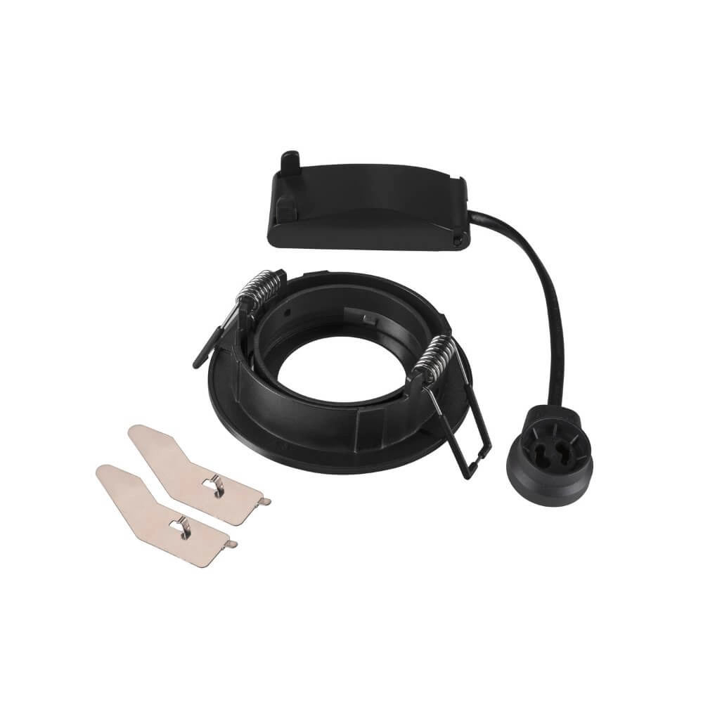 Recessed spotlight New Tria 68 round - black - GU10 SLV 4024163276207