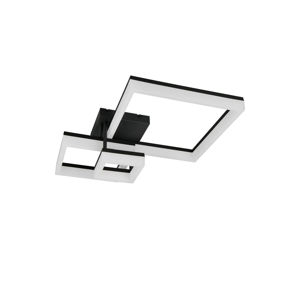 Black ceiling lamp Camino design Trio 4017807655834