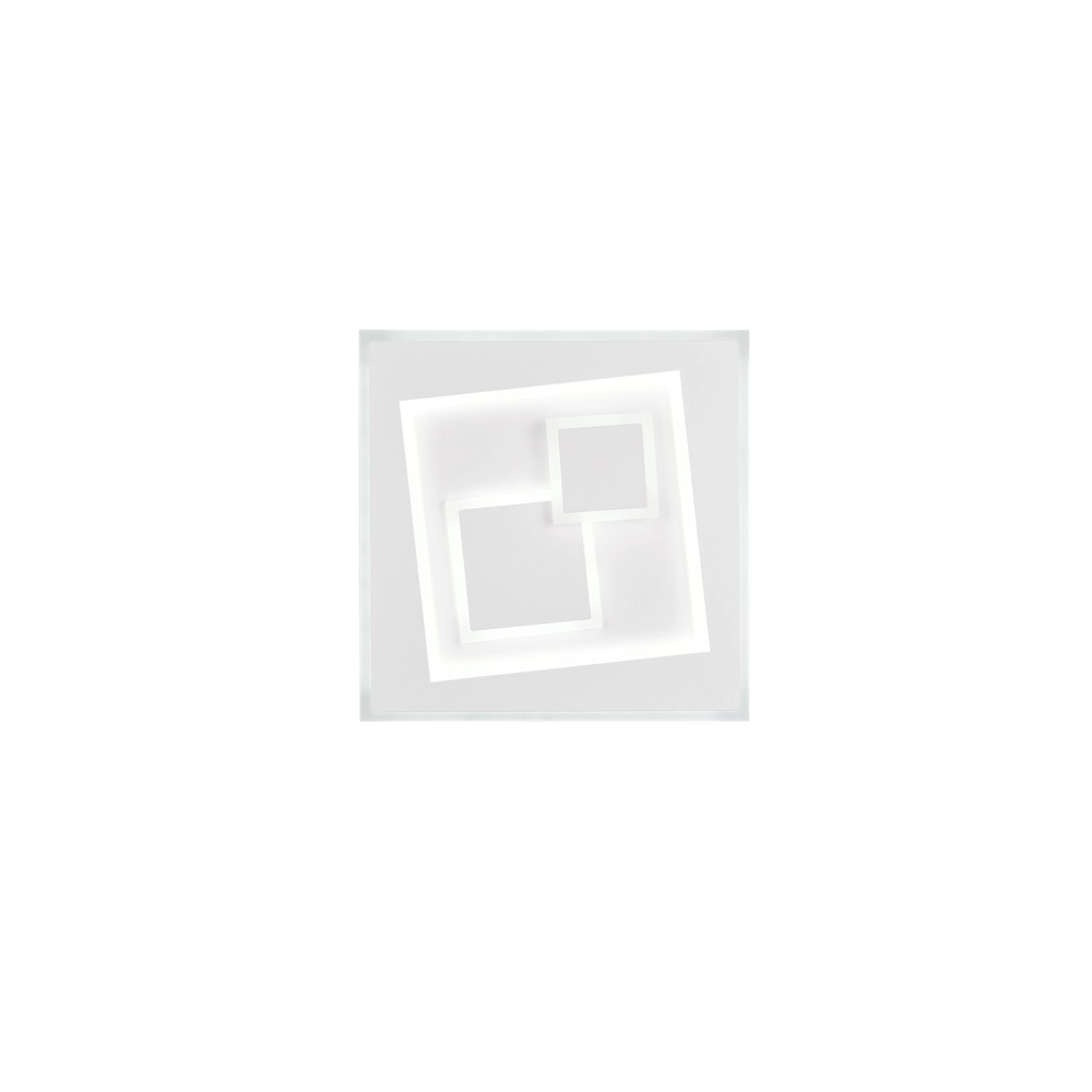 Square lamp Degas Design White Trio 4017807654271