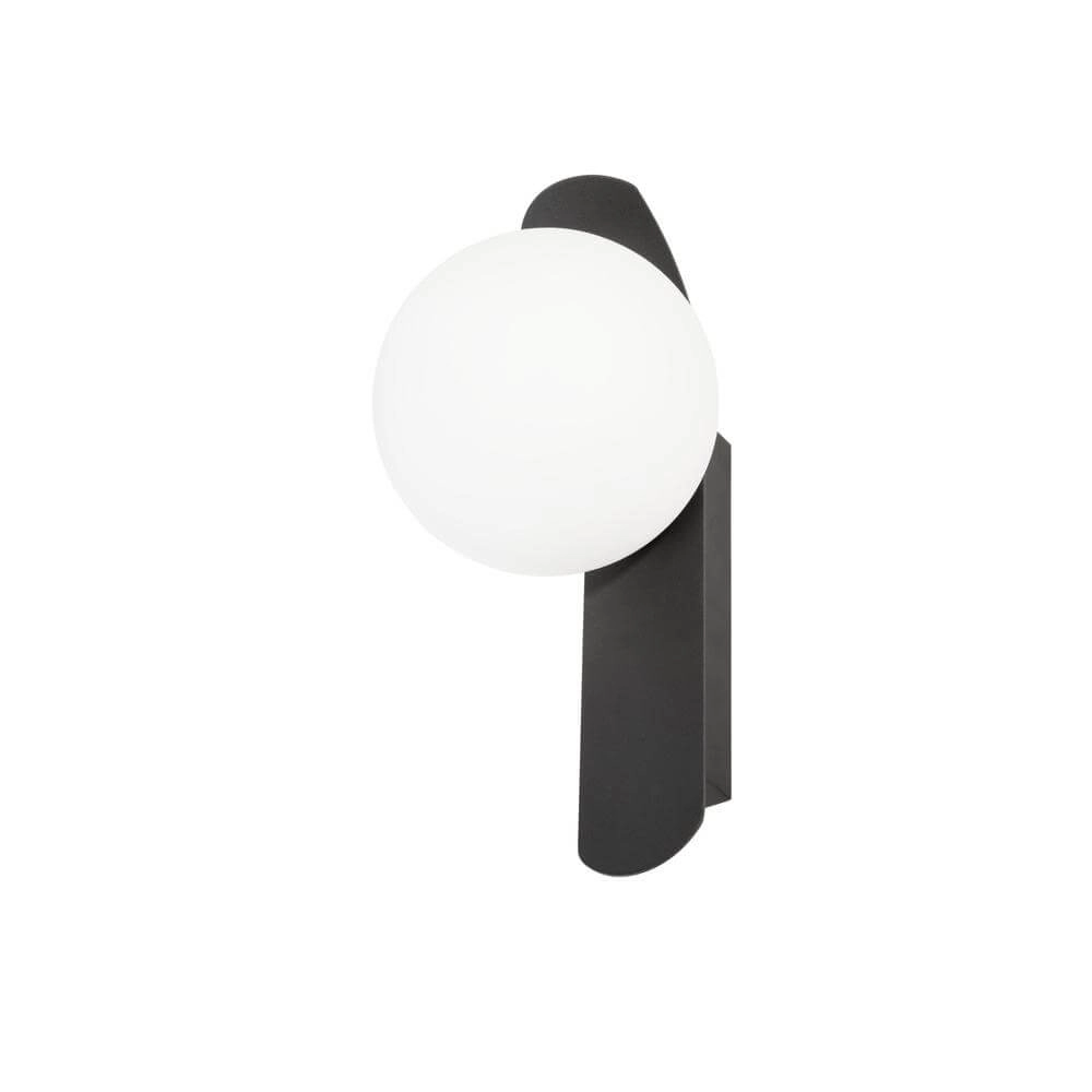 Black wall lamp Sun globe SLV 4024163292825