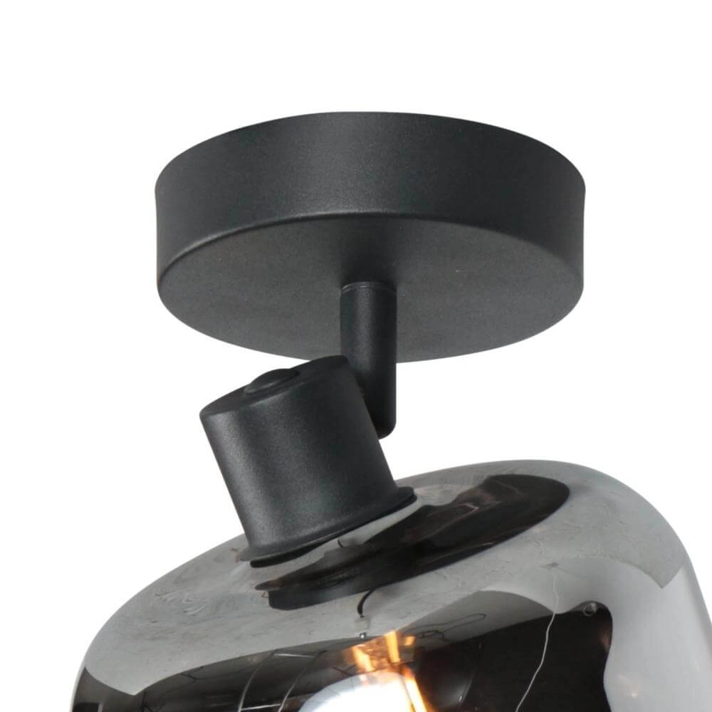 Black ceiling lamp Tenebris ankle Steinhauer 8712746178098