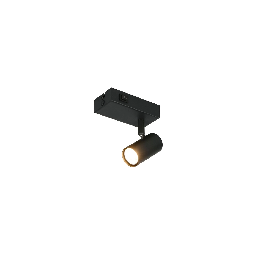 Surface-mounted spotlight adjustable Taryn Black Trio 4017807685510