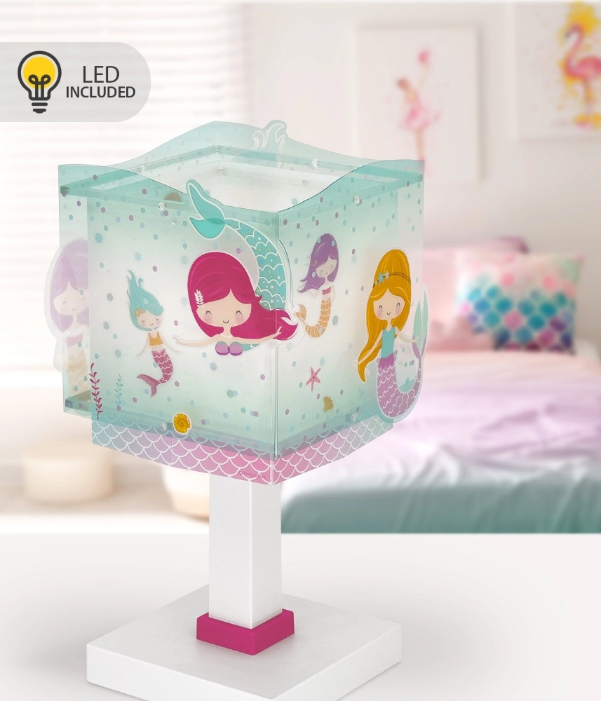 Table lamp Mermaids turquoise Dalber 8420406002491