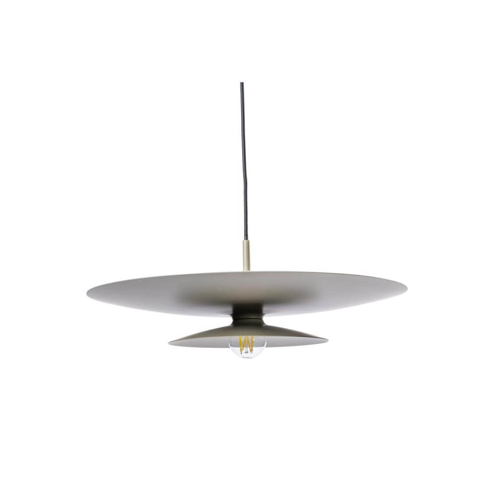 Pendant lamp Linares umbrella khaki Ø 50cm Artdelight 8720701101685