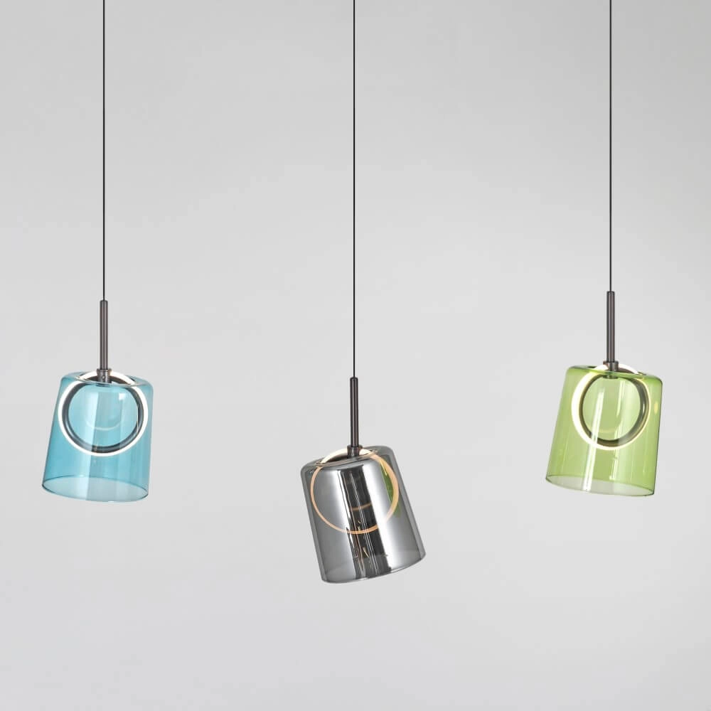 Pendant lamp Zula 3-light straight Paul Neuhaus 4012248383629