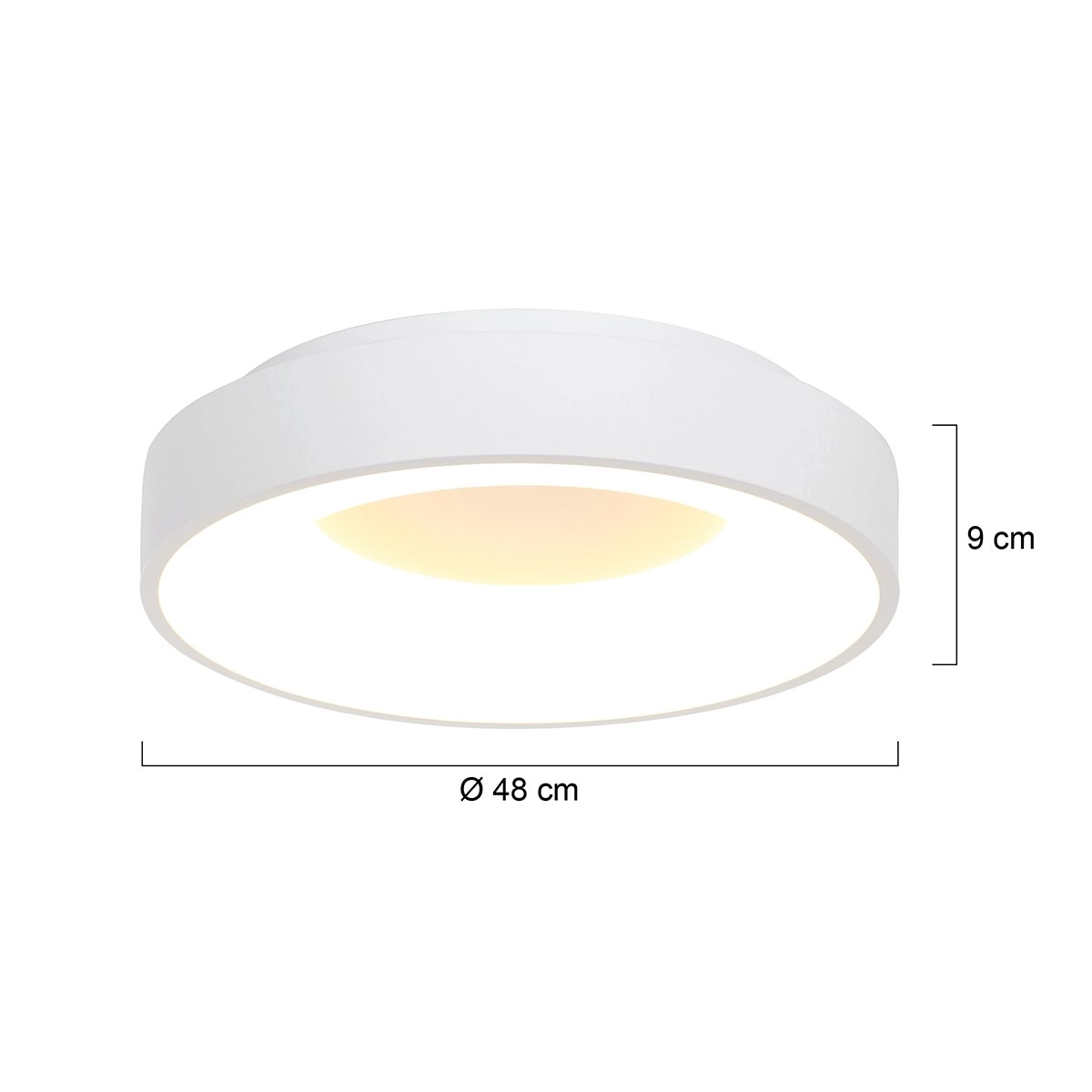 Ceiling light Ringlede Ø 48cm Steinhauer 8712746131253