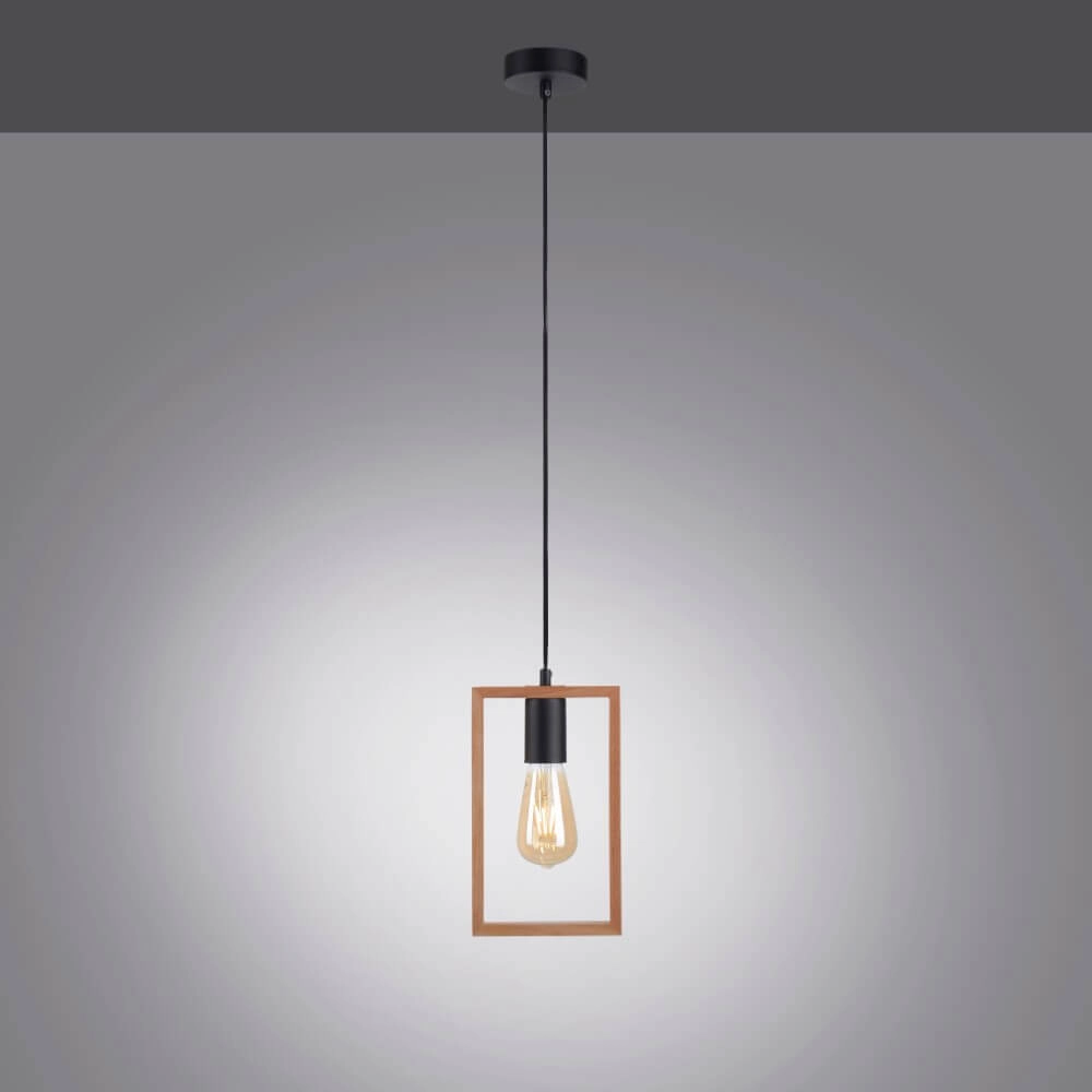 Country Pendant Lamp Franky 1-light Just Light 4043689966423