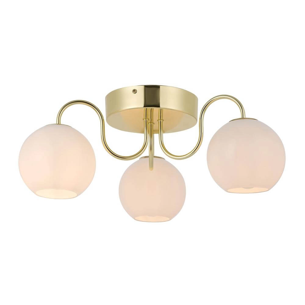 Ceiling lamp Franca brass