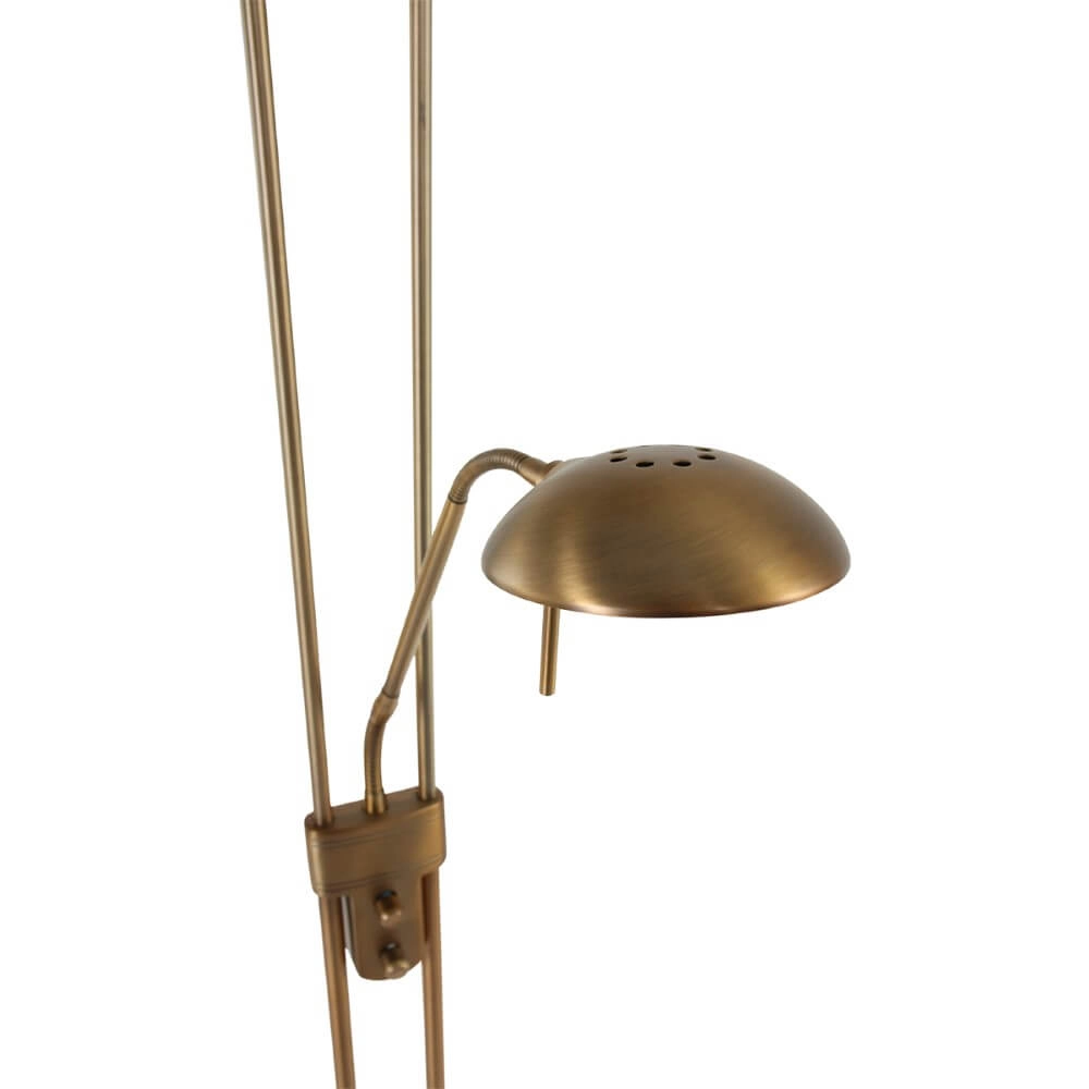 Floor lamp mexlite Up 180cm - 3000K bronze brown Steinhauer 8712746096347