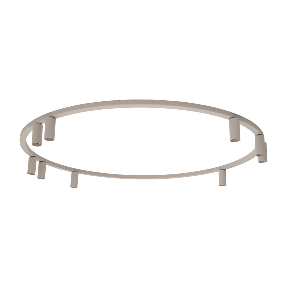 Circle surface-mounted spotlights Fourty 9x GU10 - beige