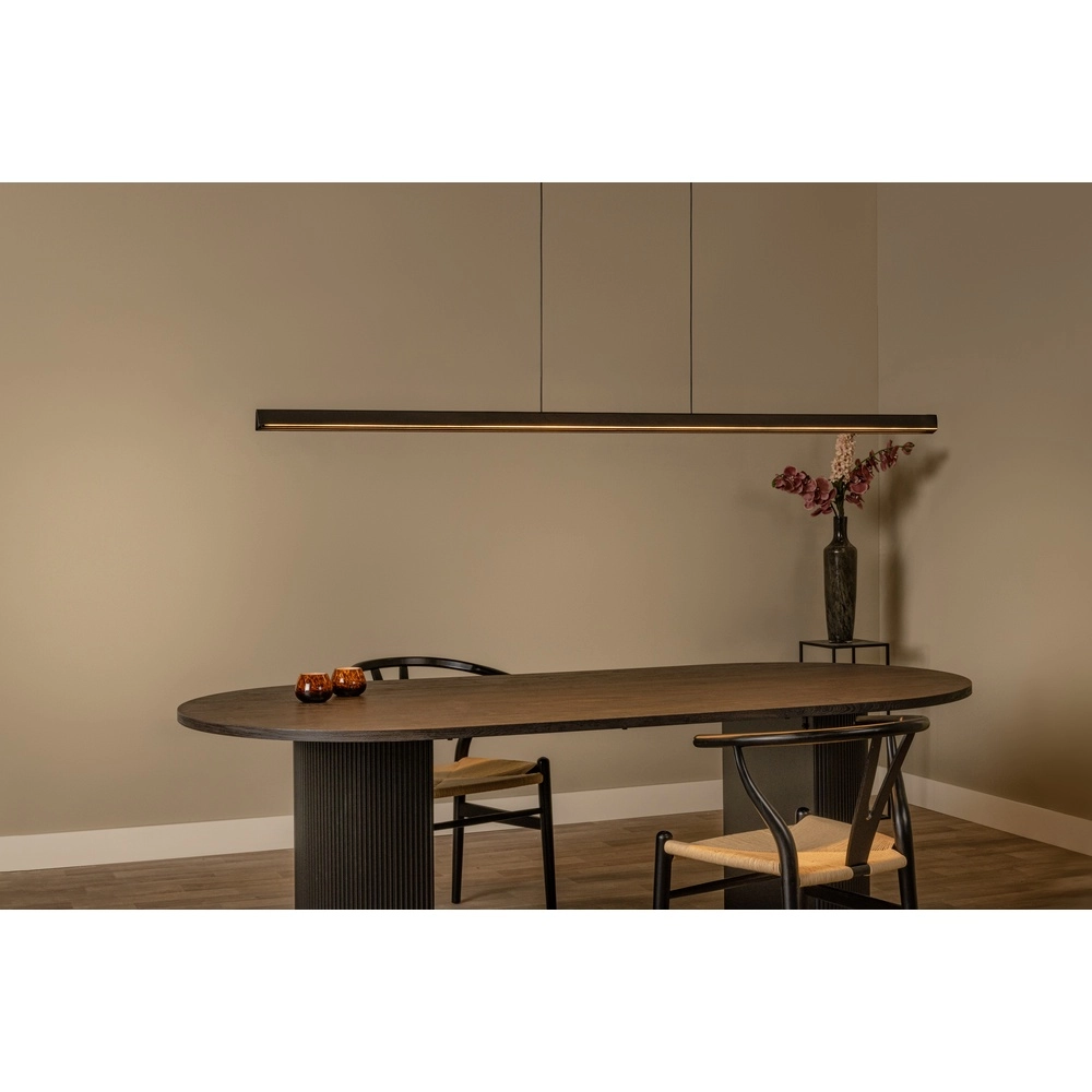 Design pendant lamp Felsted black 180cm Lucide Vibes 5411212011077