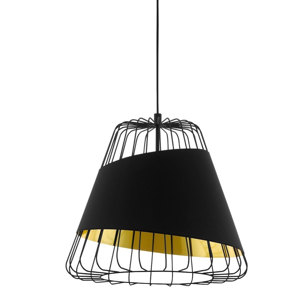 Pendant lamp Austell black Ø 36cm