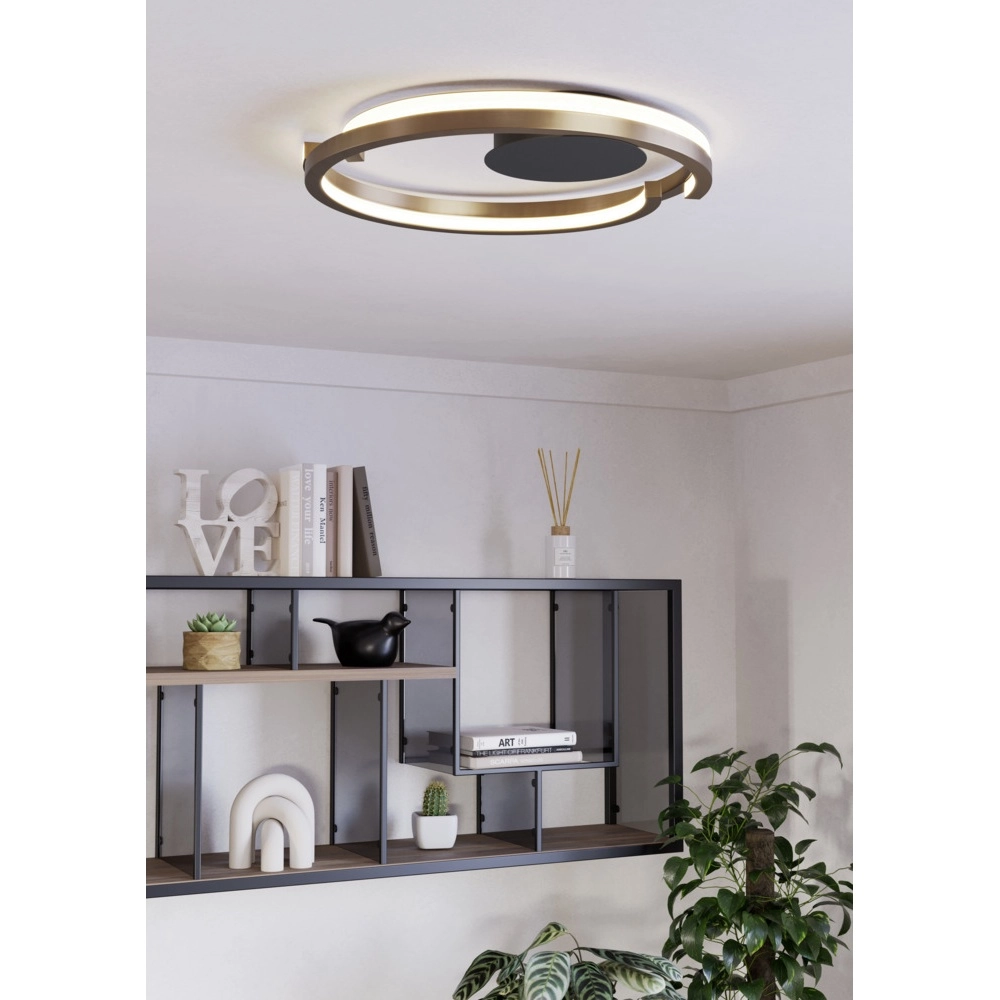 Ceiling lamp Mezzomonte Copper Bronze Eglo 9008606360222
