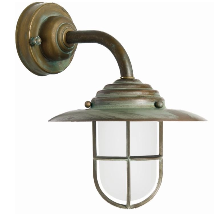 Outdoor light Maritime brass