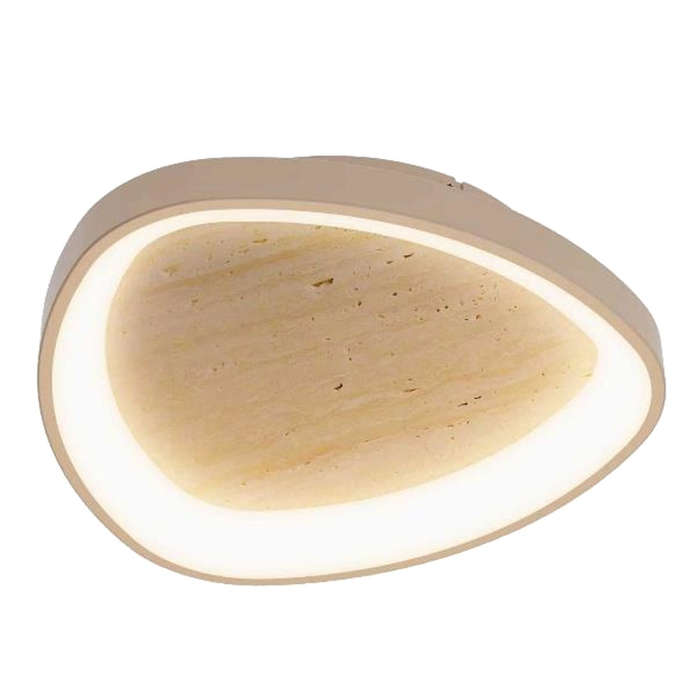 Modern ceiling lamp Meliciano sand brown