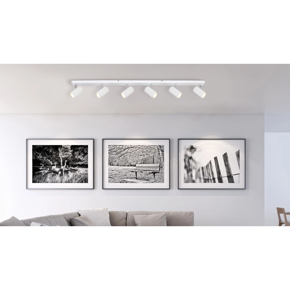Ceiling lamp 6-lights Robby white Globo 9007371439591