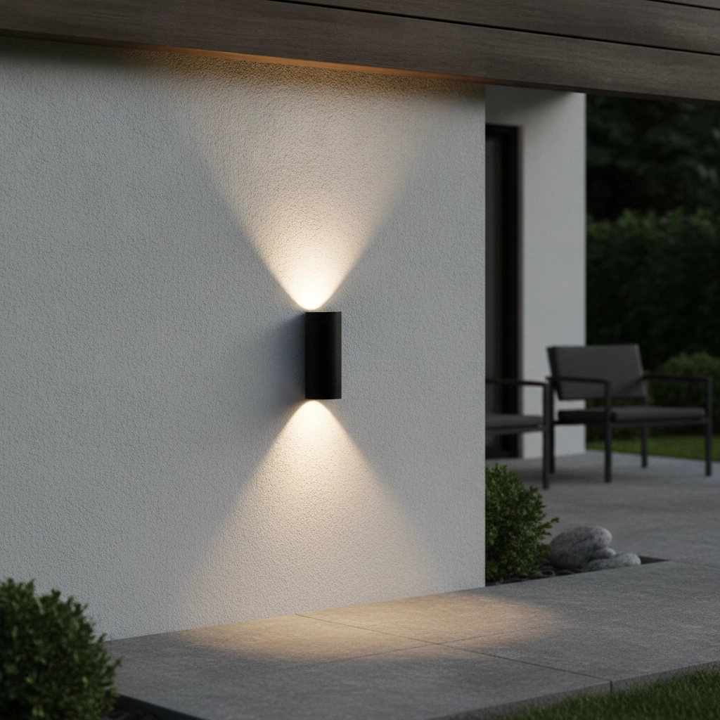 Black wall spot Brody 2 lights