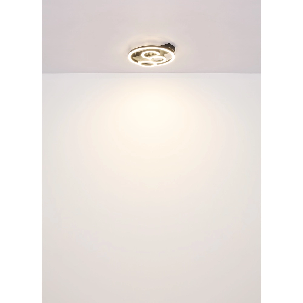 Black ceiling lamp Darryl I Design Globo 9007371487295