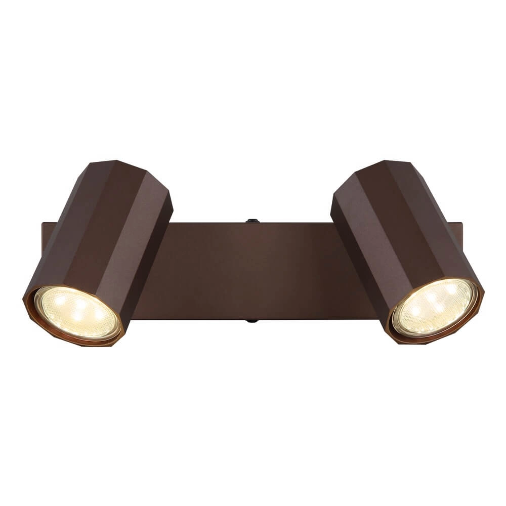 Bronze ceiling lamp James double Globo 9007371447886