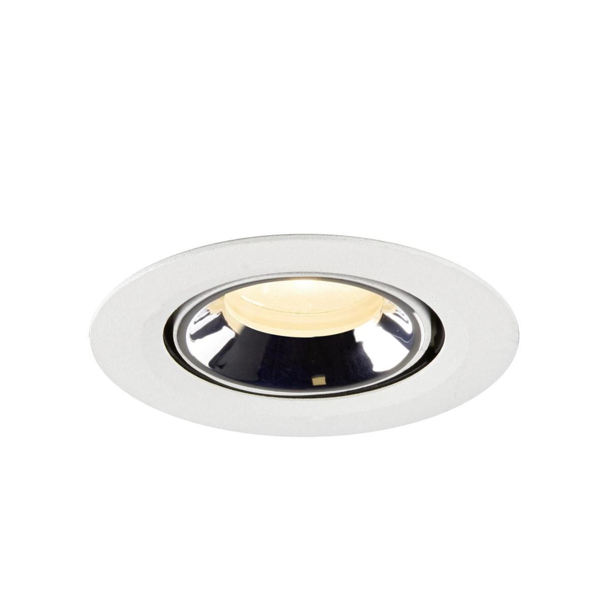 Recessed spotlight Numinos Gimble XS white/chrome 3000K - 20deg SLV 4024163306997