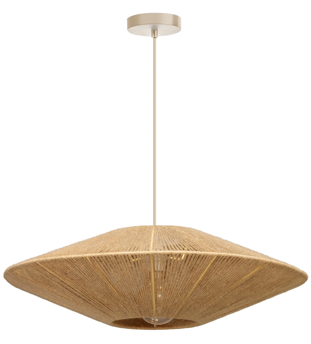 Rattan pendant lamp Milou Ø 65cm