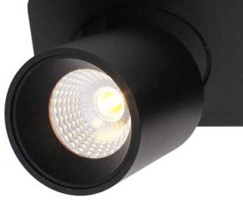 Double LED spot Laguna 2-light black Artdelight 8719831734184