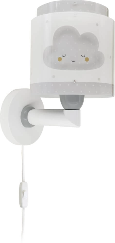 Children's room wall lamp Baby Dreams gray Dalber 8420406760193