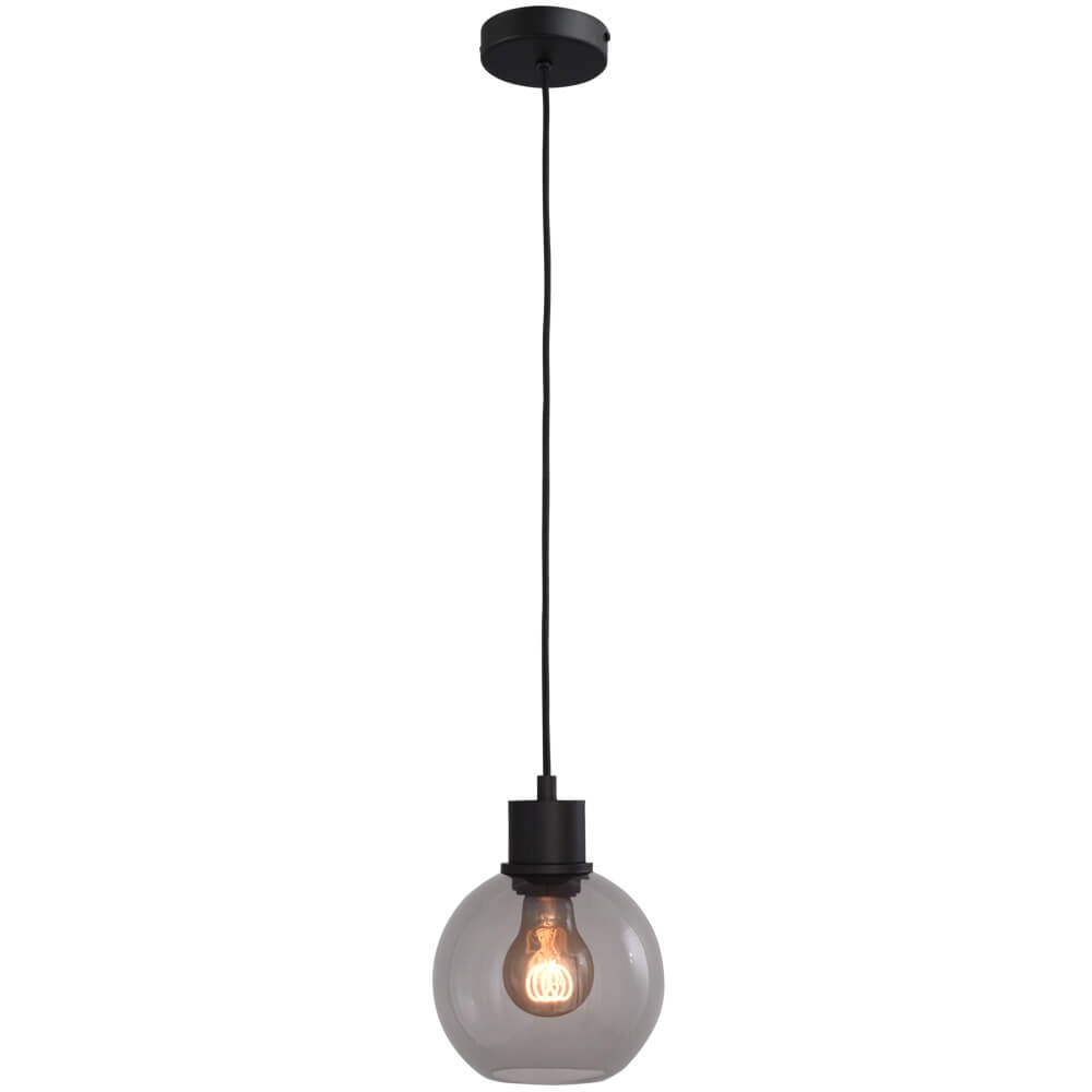 Hanging lamp Lazise Ø 15cm black Masterlight 8718121303413