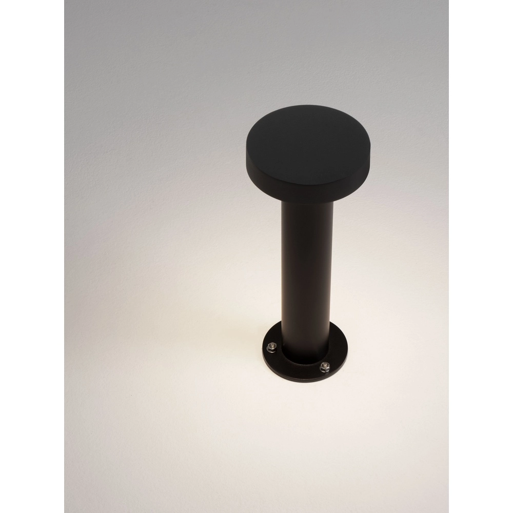 Desing garden lamp Gong black 30cm - 3000K Lyora 5212017496171