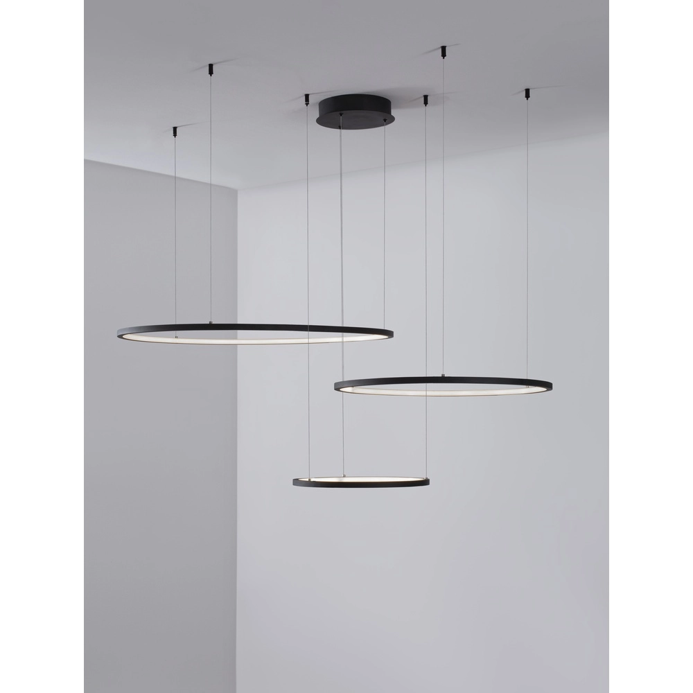 Design pendant lamp Purple black Lyora 5212017431899