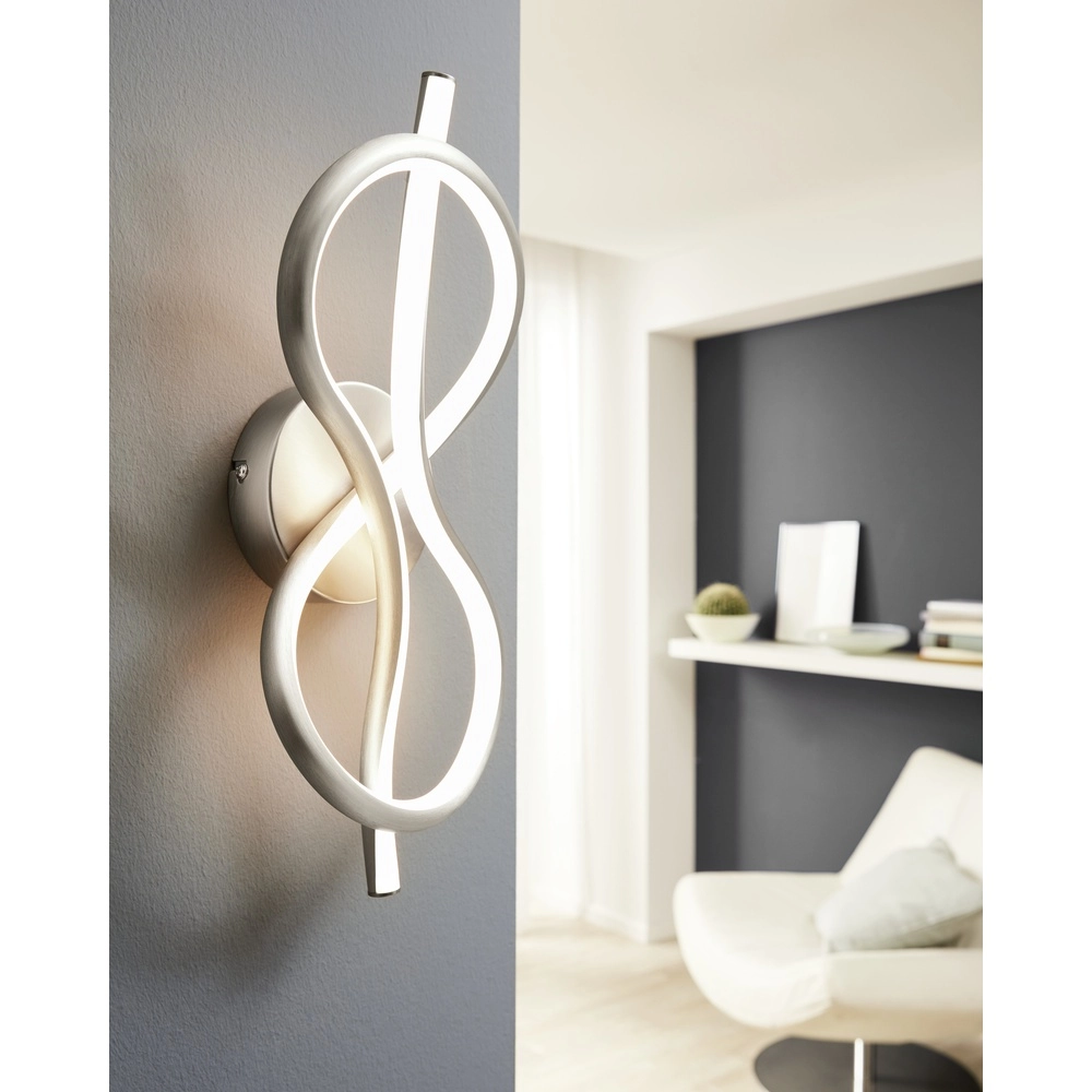 Ceiling lamp Novafeltria nickel Eglo 9002759979393