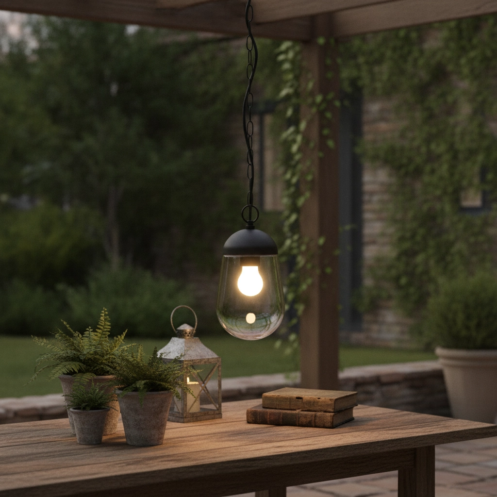 Unique pendant lamp Omika grey