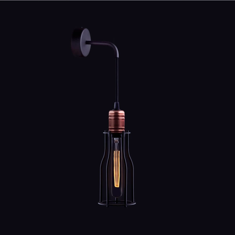 Wire wall lamp Workshop