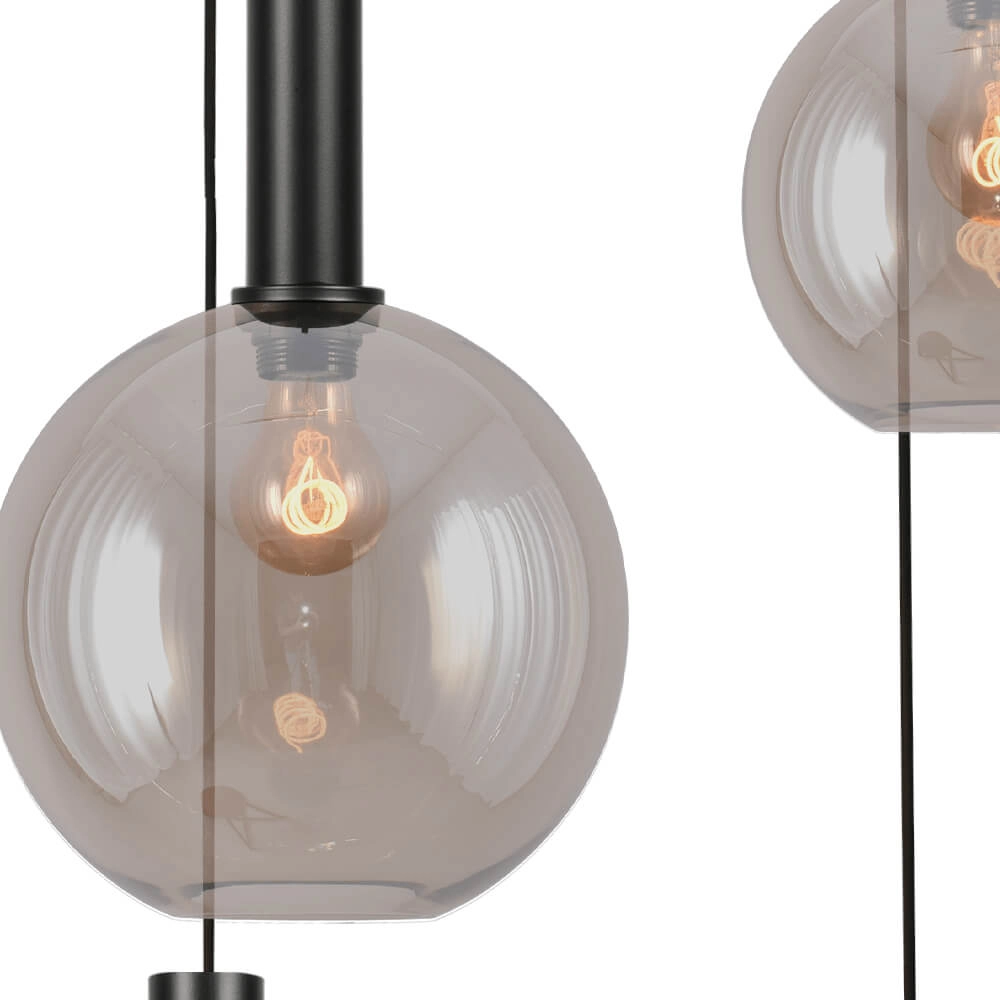 Vide hanging lamp Bella 2 with smoke lenses and GU10 Masterlight 8718121340852