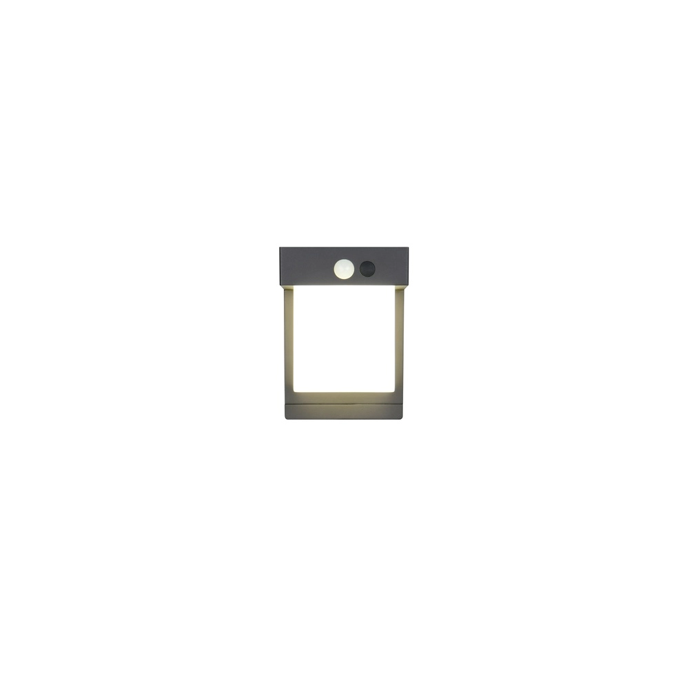 Design wall lamp Colombo Black with sensor Trio 4017807647983