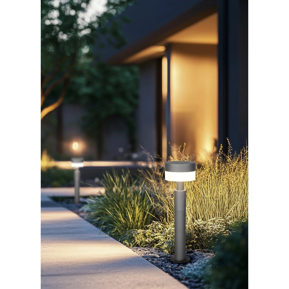 Design garden lamp Mackenzie anthracite 50cm Trio 4017807648546