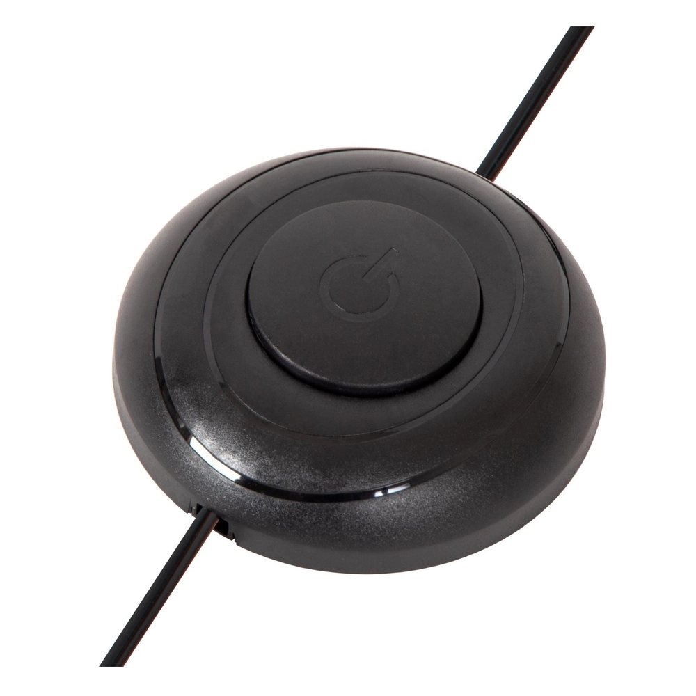 Black table lamp Cirkelis round Ø 83cm Lucide 5411212051684