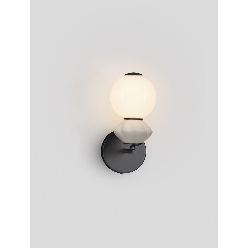 Wall lamp Pallina white - grey Lyora 5212017484048