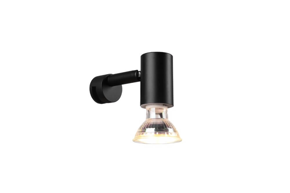 Mirror lamp Lorenzo black Trio 4017807508307