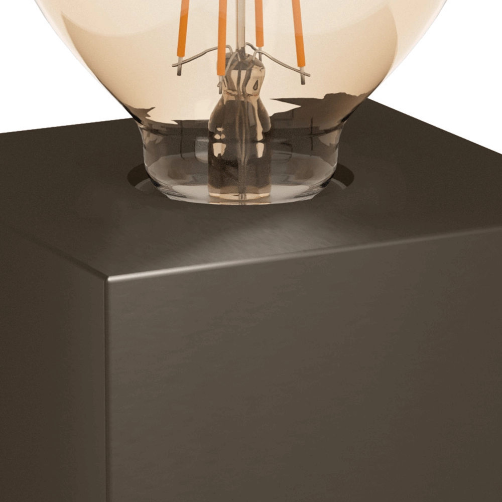 Table block Prestwick 2 dark bronze Eglo 9002759435493