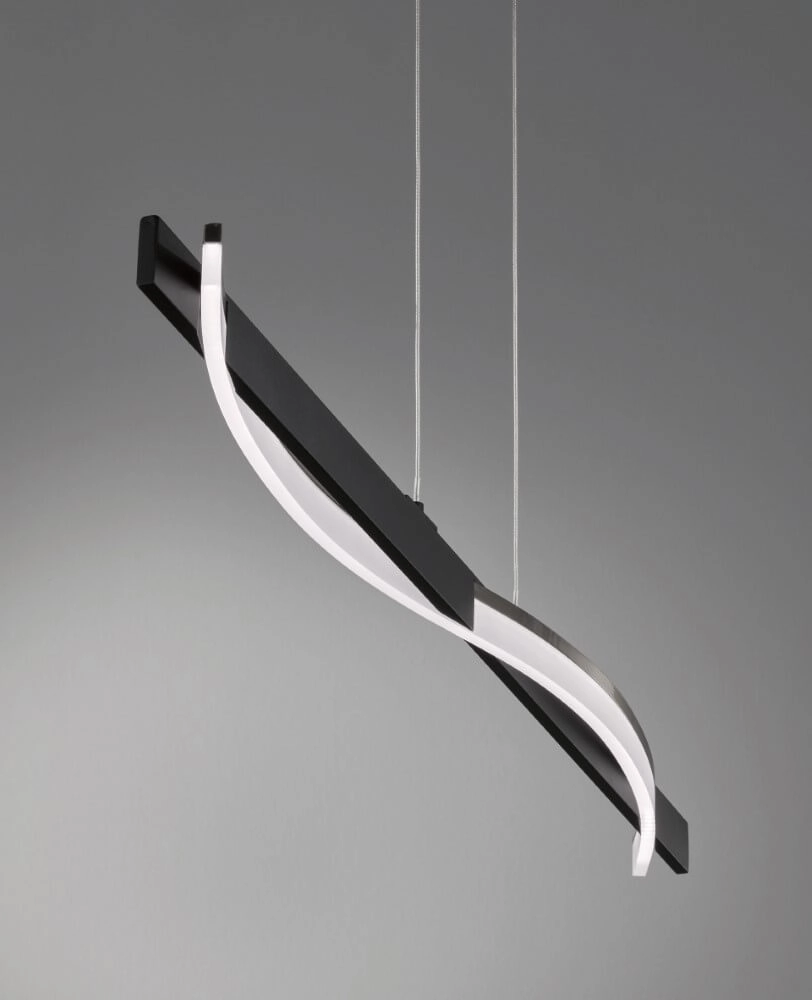 Sleek LED hanging lamp Bridge Fischer & Honsel 4003694607049