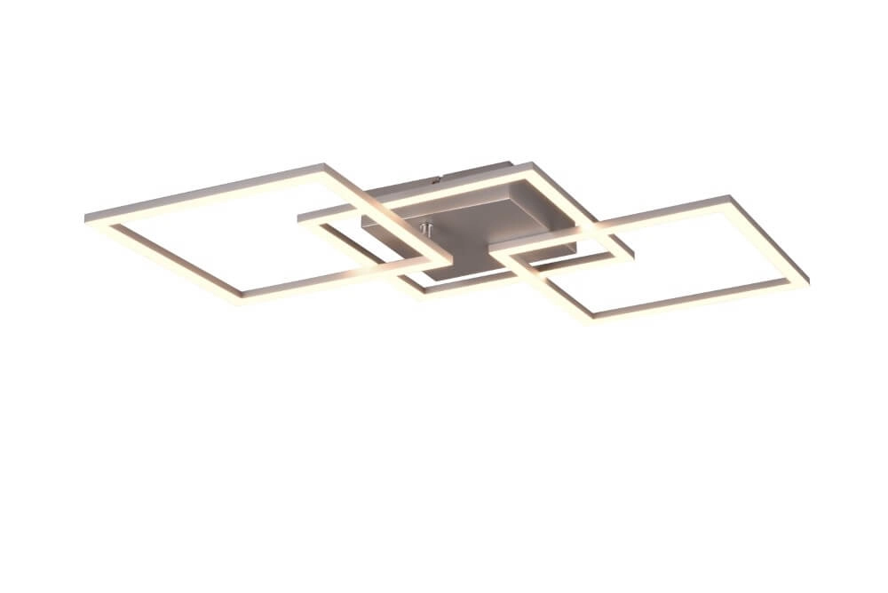 Gray ceiling lamp Trail design Trio 4017807577136