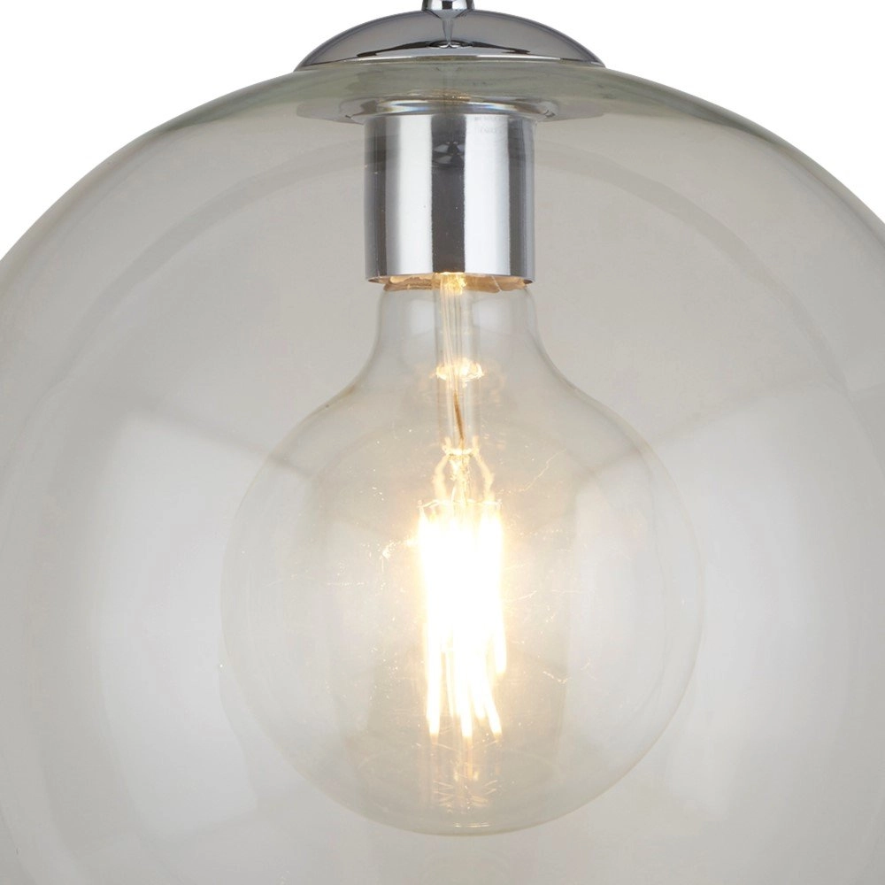 Transparent pendant lamp Balls Ø 30cm Searchlight 5053423096179