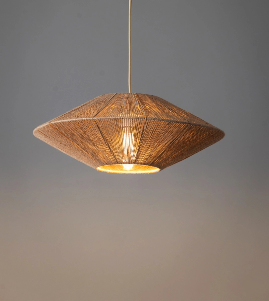 Rattan pendant lamp Milou Ø 65cm ETH 8720195311218