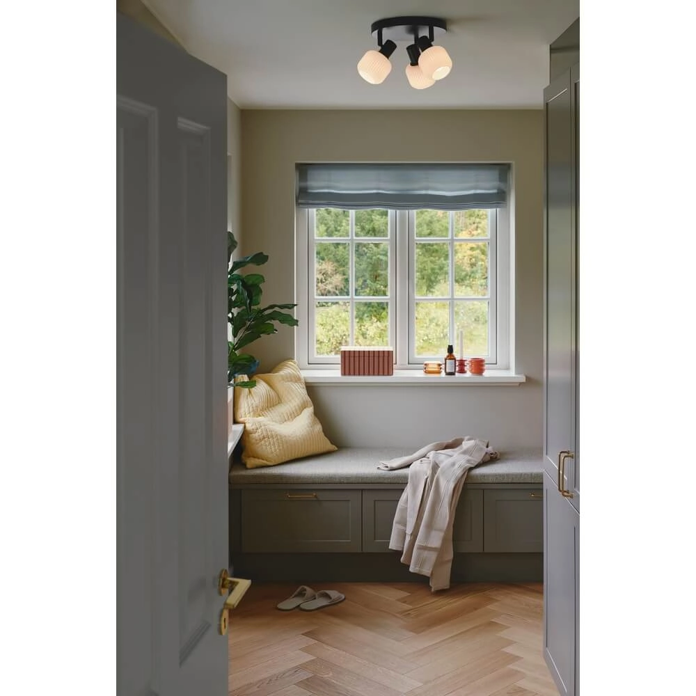 3-light ceiling lamp Milford black Nordlux 5704924018657