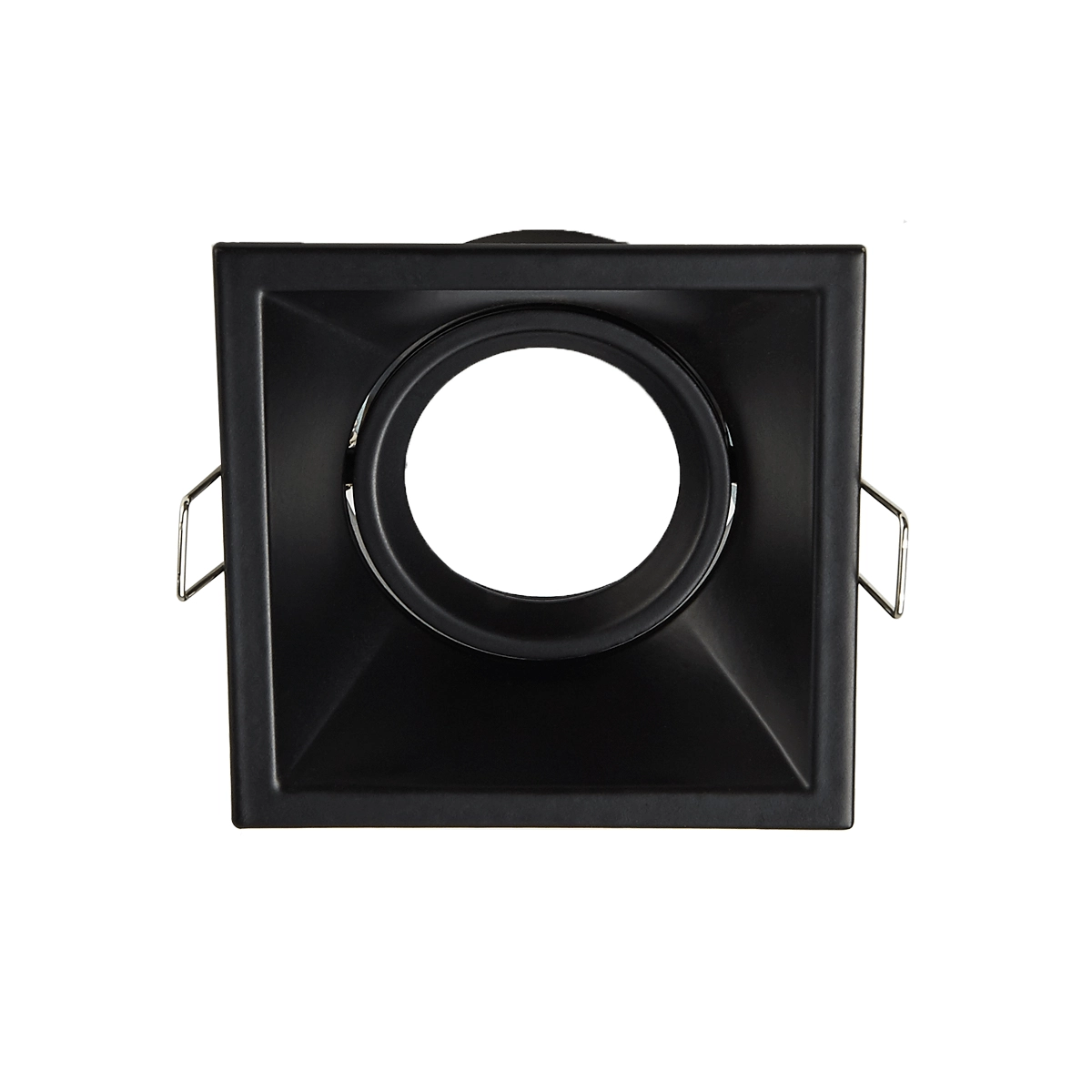 Recessed spotlight Slim Trim Square black