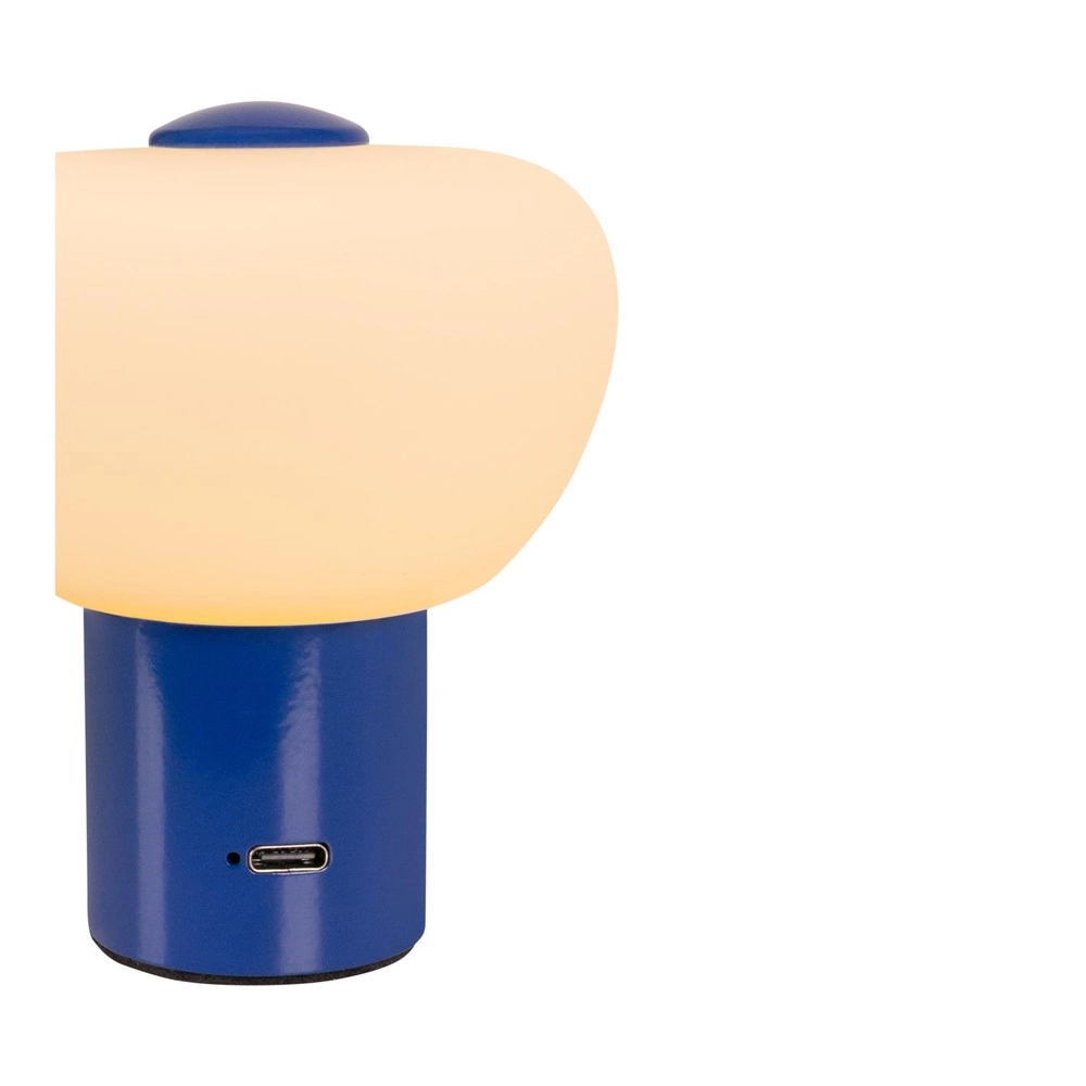 Table lamp rechargeable Gustav blue Lucide 5411212442031