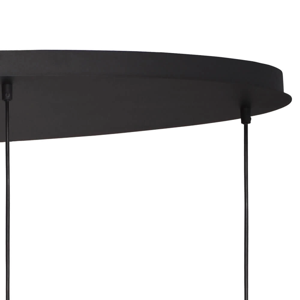 Hanging lamp oval Lazise Oval 4x Ø 20cm gold Masterlight 8718121303598