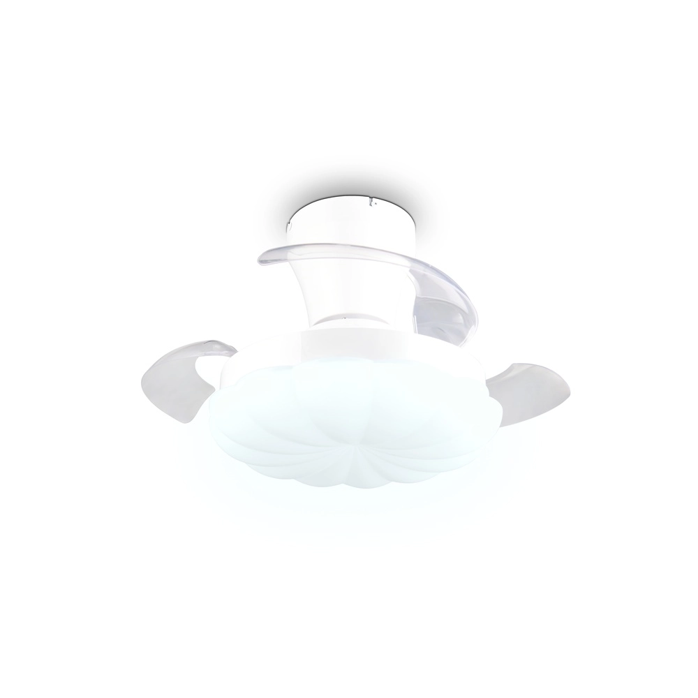 Ceiling fan Boras white Ø 60cm Trio 4017807690514