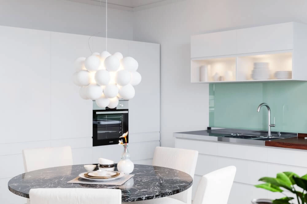 Hanging lamp Gross white By Rydéns 7391741004499